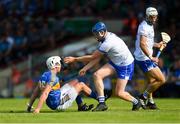 3 June 2018; Austin Gleeson of Waterford tangles with Patrick Maher of Tipperary during the Munster GAA Senior Hurling Championship Round 3 match between Waterford and Tipperary at the Gaelic Grounds in Limerick. Photo by Piaras Ó Mídheach/Sportsfile