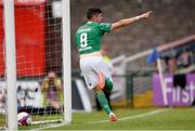 4 June 2018; Graham Cummins of Cork City celebrates after scoring his side's fourth goal during the SSE Airtricity League Premier Division match between Cork City and Derry City at Turner's Cross, Cork. Photo by Eóin Noonan/Sportsfile
