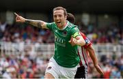 4 June 2018; Karl Sheppard of Cork City celebrates after scoring his side's first goal during the SSE Airtricity League Premier Division match between Cork City and Derry City at Turner's Cross, Cork. Photo by Eóin Noonan/Sportsfile