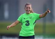 4 June 2018; Katie McCabe during Republic of Ireland training at the FAI National Training Centre in Abbotstown, Dublin. Photo by Stephen McCarthy/Sportsfile