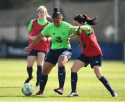 4 June 2018; Rianna Jarrett and Aine O'Gorman during Republic of Ireland training at the FAI National Training Centre in Abbotstown, Dublin. Photo by Stephen McCarthy/Sportsfile
