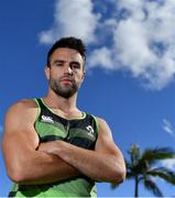 5 June 2018; Conor Murray poses for a portrait after an Ireland rugby press conference at Royal Pines Resort in Queensland, Australia. Photo by Brendan Moran/Sportsfile