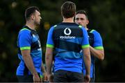5 June 2018; Ireland players, from left, Tadhg Beirne, Iain Henderson and Jack Conan during rugby squad training at Royal Pines Resort in Queensland, Australia. Photo by Brendan Moran/Sportsfile