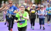 3 June 2018; Participants following the 2018 Vhi Women’s Mini Marathon. 30,000 women from all over the country took to the streets of Dublin to run, walk and jog the 10km route, raising much needed funds for hundreds of charities around the country. www.vhiwomensminimarathon.ie. Photo by Ramsey Cardy/Sportsfile