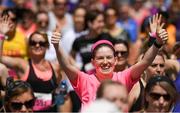 3 June 2018; Participants during the 2018 Vhi Women’s Mini Marathon. 30,000 women from all over the country took to the streets of Dublin to run, walk and jog the 10km route, raising much needed funds for hundreds of charities around the country. www.vhiwomensminimarathon.ie. Photo by Ramsey Cardy/Sportsfile