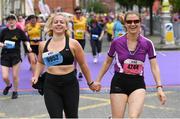 3 June 2018; Participants following the 2018 Vhi Women’s Mini Marathon. 30,000 women from all over the country took to the streets of Dublin to run, walk and jog the 10km route, raising much needed funds for hundreds of charities around the country. www.vhiwomensminimarathon.ie. Photo by Ramsey Cardy/Sportsfile