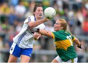 3 June 2018; Michelle McGrath of Waterford in action against Andrea Murphy of Kerry during the TG4 Munster Senior Ladies Football Championship semi-final match between Kerry and Waterford at Fitzgerald Stadium in Killarney, Kerry. Photo by Matt Browne/Sportsfile