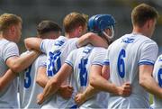 3 June 2018; Waterford players stand for the team photograph before the Munster GAA Senior Hurling Championship Round 3 match between Waterford and Tipperary at the Gaelic Grounds in Limerick. Photo by Piaras Ó Mídheach/Sportsfile