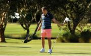 6 June 2018; Jordan Larmour during a round of golf on the Ireland rugby squad down day at Lakelands Golf Club on the Gold Coast in Queensland, Australia. Photo by Brendan Moran/Sportsfile