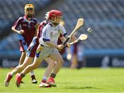 6 June 2018; Ethan Monahan of St. Patrick's NS, Diswellstown, in action against Conor O' Brien of St. Fiachra's SNS, Beaumont, in the Corn Marino during Day 2 of the Allianz Cumann na mBunscol finals at Croke Park in Dublin. Photo by Piaras Ó Mídheach/Sportsfile