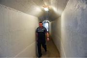6 June 2018; Dublin manager Paul O'Brien makes his way from the dressing room to the pitch before the Bord Gais Energy Leinster Under 21 Hurling Championship 2018 Round 2 match between Carlow and Dublin at Netwatch Cullen Park in Carlow. Photo by Matt Browne/Sportsfile