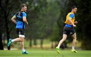 7 June 2018; Peter O'Mahony, left, and Jonathan Sexton during Ireland rugby squad training at Royal Pines Resort in Queensland, Australia. Photo by Brendan Moran/Sportsfile