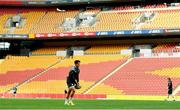 8 June 2018; Joey Carbery during the Ireland rugby squad captain's run in Suncorp Stadium in Brisbane, Queensland, Australia. Photo by Brendan Moran/Sportsfile