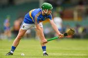 3 June 2018; James Devaney of Tipperary takes a free during the Munster GAA Minor Hurling Championship Round 3 match between Waterford and Tipperary at the Gaelic Grounds in Limerick. Photo by Piaras Ó Mídheach/Sportsfile