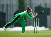 8 June 2018; Mary Waldron of Ireland stumps out Suzie Bates of New Zealand, following a delivery from Cara Murray, during the Women's One Day International match between Ireland and New Zealand at the YMCA Cricket Club in Sandymount, Dublin. Photo by Seb Daly/Sportsfile