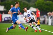 8 June 2018; Dean Jarvis of Dundalk in action against Kilian Cantwell of Limerick during the SSE Airtricity League Premier Division match between Dundalk and Limerick at Oriel Park in Dundalk, Louth. Photo by Sam Barnes/Sportsfile