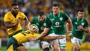 9 June 2018; Robbie Henshaw of Ireland is tackled by Nick Phipps of Australia during the 2018 Mitsubishi Estate Ireland Series 1st Test match between Australia and Ireland at Suncorp Stadium, in Brisbane, Australia. Photo by Brendan Moran/Sportsfile