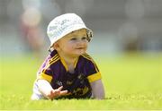9 June 2018; 8 month old Caolan Malone, son of Wexford's Brian Malone, during half time at the GAA Football All-Ireland Senior Championship Round 1 match between Wexford and Waterford at Innovate Wexford Park in Wexford. Photo by Matt Browne/Sportsfile