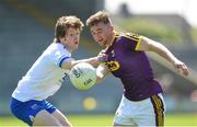 9 June 2018; John Tubritt of Wexford in action against Aidan Trihy of Waterford during the GAA Football All-Ireland Senior Championship Round 1 match between Wexford and Waterford at Innovate Wexford Park in Wexford. Photo by Matt Browne/Sportsfile