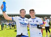 9 June 2018; Stephen Prendergast and Shane Ryan of Waterford celebrate after the GAA Football All-Ireland Senior Championship Round 1 match between Wexford and Waterford at Innovate Wexford Park in Wexford. Photo by Matt Browne/Sportsfile