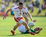 9 June 2018; Connor McAliskey of Tyrone in action against Shane Gallagher of Meath during the GAA Football All-Ireland Senior Championship Round 1 match between Meath and Tyrone at Páirc Táilteann in Navan, Co Meath. Photo by Stephen McCarthy/Sportsfile