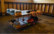 9 June 2018; The Kilkenny dressing-room ahead of the Leinster GAA Hurling Senior Championship Round 5 match between Kilkenny and Wexford at Nowlan Park in Kilkenny. Photo by Daire Brennan/Sportsfile