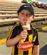 9 June 2018; Four year old Kenny Savage, from Kilkenny City, before the Leinster GAA Hurling Senior Championship Round 5 match between Kilkenny and Wexford at Nowlan Park in Kilkenny. Photo by Ray McManus/Sportsfile