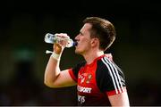 9 June 2018; Cillian O'Connor of Mayo takes a drink of water during the GAA Football All-Ireland Senior Championship Round 1 match between Limerick and Mayo at the Gaelic Grounds in Limerick. Photo by Diarmuid Greene/Sportsfile