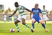 9 June 2018; Dan Carr of Shamrock Rovers in action against Gary McCabe of Bray Wanderers during the SSE Airtricity League Premier Division match between Shamrock Rovers and Bray Wanderers at Tallaght Stadium in Dublin. Photo by David Fitzgerald/Sportsfile