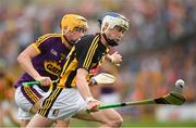 9 June 2018; Luke Scanlon of Kilkenny in action against Damien Reck of Wexford  during the Leinster GAA Hurling Senior Championship Round 5 match between Kilkenny and Wexford at Nowlan Park in Kilkenny. Photo by Ray McManus/Sportsfile