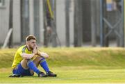 9 June 2018; Mark Jackson of Wicklow after the GAA Football All-Ireland Senior Championship Round 1 match between Wicklow and Cavan at Joule Park in Aughrim, Wicklow. Photo by Harry Murphy/Sportsfile