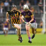 9 June 2018; Rory O'Connor of Wexford in action against Enda Morrissey of Kilkenny  during the Leinster GAA Hurling Senior Championship Round 5 match between Kilkenny and Wexford at Nowlan Park in Kilkenny. Photo by Ray McManus/Sportsfile