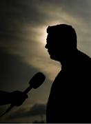 9 June 2018; Mayo manager Stephen Rochford is interviewed after the GAA Football All-Ireland Senior Championship Round 1 match between Limerick and Mayo at the Gaelic Grounds in Limerick. Photo by Diarmuid Greene/Sportsfile