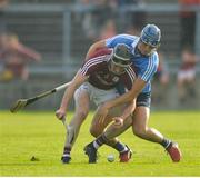 9 June 2018; Padraic Mannion of Galway in action against Eoghan O'Donnell of Dublin during the Leinster GAA Hurling Senior Championship Round 5 match between Galway and Dublin at Pearse Stadium in Galway. Photo by Ray Ryan/Sportsfile