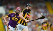 9 June 2018; Walter Walsh of Kilkenny in action against Paudie Foley of Wexford during the Leinster GAA Hurling Senior Championship Round 5 match between Kilkenny and Wexford at Nowlan Park in Kilkenny. Photo by Daire Brennan/Sportsfile