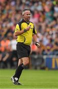 9 June 2018; Referee James McGrath during the Leinster GAA Hurling Senior Championship Round 5 match between Kilkenny and Wexford at Nowlan Park in Kilkenny. Photo by Ray McManus/Sportsfile