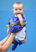 10 June 2018; Nephew of Tipperary's Joe O'Dwyer and first cousin of Bubbles O'Dwyer, AJ O'Dwyer, age 6 months, from Kilenaule, Co Tipperary, prior to the Munster GAA Hurling Senior Championship Round 4 match between Tipperary and Clare at Semple Stadium in Thurles, Tipperary. Photo by David Fitzgerald/Sportsfile