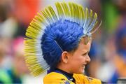 10 June 2018; Clare supporter Daithi Madden, aged 8, from Scarriff, during the Munster GAA Hurling Senior Championship Round 4 match between Tipperary and Clare at Semple Stadium in Thurles, Tipperary. Photo by Ray McManus/Sportsfile