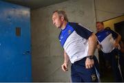 10 June 2018; Tipperary manager Michael Ryan runs out prior to the Munster GAA Hurling Senior Championship Round 4 match between Tipperary and Clare at Semple Stadium in Thurles, Tipperary. Photo by David Fitzgerald/Sportsfile