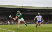 10 June 2018; Shane Dowling of Limerick in action against Noel Connors of Waterford during the Munster GAA Hurling Senior Championship Round 4 match between Limerick and Waterford at the Gaelic Grounds in Limerick. Photo by Ramsey Cardy/Sportsfile