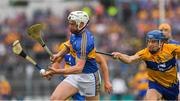 10 June 2018; Brendan Maher of Tipperary in action against Shane O'Donnell of Clare during the Munster GAA Hurling Senior Championship Round 4 match between Tipperary and Clare at Semple Stadium in Thurles, Tipperary. Photo by Ray McManus/Sportsfile