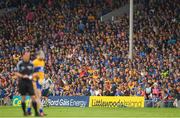 10 June 2018; A section of the 20,782 attendance watch a screen as they await a 'hawk eye' decision during the Munster GAA Hurling Senior Championship Round 4 match between Tipperary and Clare at Semple Stadium in Thurles, Tipperary. Photo by Ray McManus/Sportsfile