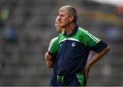 10 June 2018; Limerick manager John Kiely during the Munster GAA Hurling Senior Championship Round 4 match between Limerick and Waterford at the Gaelic Grounds in Limerick. Photo by Eóin Noonan/Sportsfile