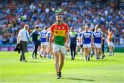 10 June 2018; Eoghan Ruth of Carlow following the Leinster GAA Football Senior Championship Semi-Final match between Carlow and Laois at Croke Park in Dublin. Photo by Stephen McCarthy/Sportsfile