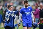 10 June 2018; Stephen O'Keeffe of Waterford is consoled by a supporter following the Munster GAA Hurling Senior Championship Round 4 match between Limerick and Waterford at the Gaelic Grounds in Limerick. Photo by Ramsey Cardy/Sportsfile