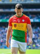 10 June 2018; Darragh Foley of Carlow following the Leinster GAA Football Senior Championship Semi-Final match between Carlow and Laois at Croke Park in Dublin. Photo by Stephen McCarthy/Sportsfile