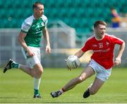10 June 2018; Ronan Holcroft of Louth in action during the GAA Football All-Ireland Senior Championship Round 1 match between London and Louth at McGovern Park in Ruislip, London. Photo by Matt Impey/Sportsfile