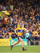 10 June 2018; Podge Collins of Clare watches his equalising point go over the bar during the Munster GAA Hurling Senior Championship Round 4 match between Tipperary and Clare at Semple Stadium in Thurles, Tipperary. Photo by David Fitzgerald/Sportsfile