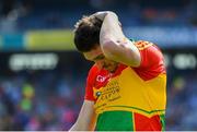 10 June 2018; Conor Lawlor of Carlow following the Leinster GAA Football Senior Championship Semi-Final match between Carlow and Laois at Croke Park in Dublin. Photo by Stephen McCarthy/Sportsfile