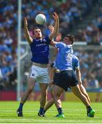 10 June 2018; David McGivney of Longford in action against Brian Howard of Dublin during the Leinster GAA Football Senior Championship Semi-Final match between Dublin and Longford at Croke Park in Dublin. Photo by Daire Brennan/Sportsfile